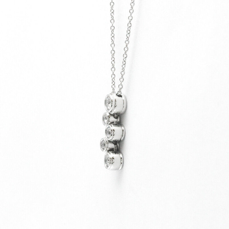 Tiffany Bubble Necklace Platinum Diamond