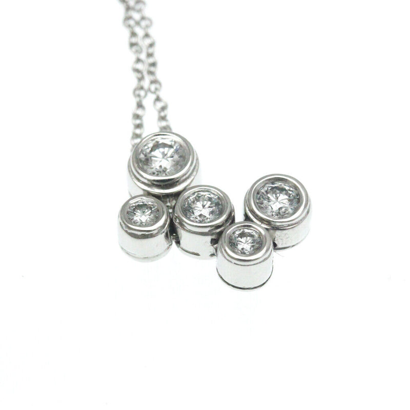Tiffany Bubble Necklace Platinum Diamond
