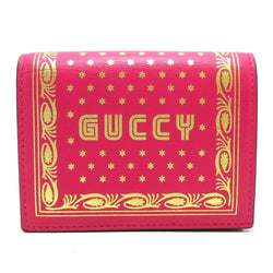 Gucci - Pink Gold Leather Bifold
