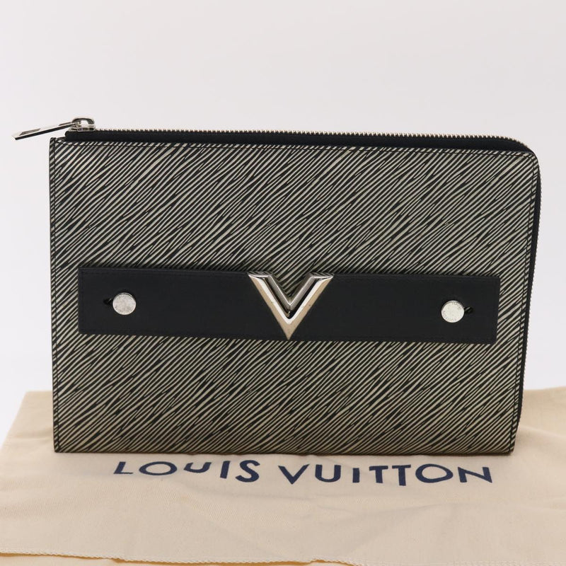 Louis Vuitton Epi Platine Pochette Platt