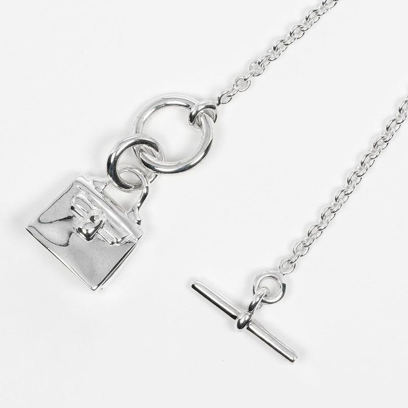 Hermes Amulet Kelly Necklace 12.2G Women