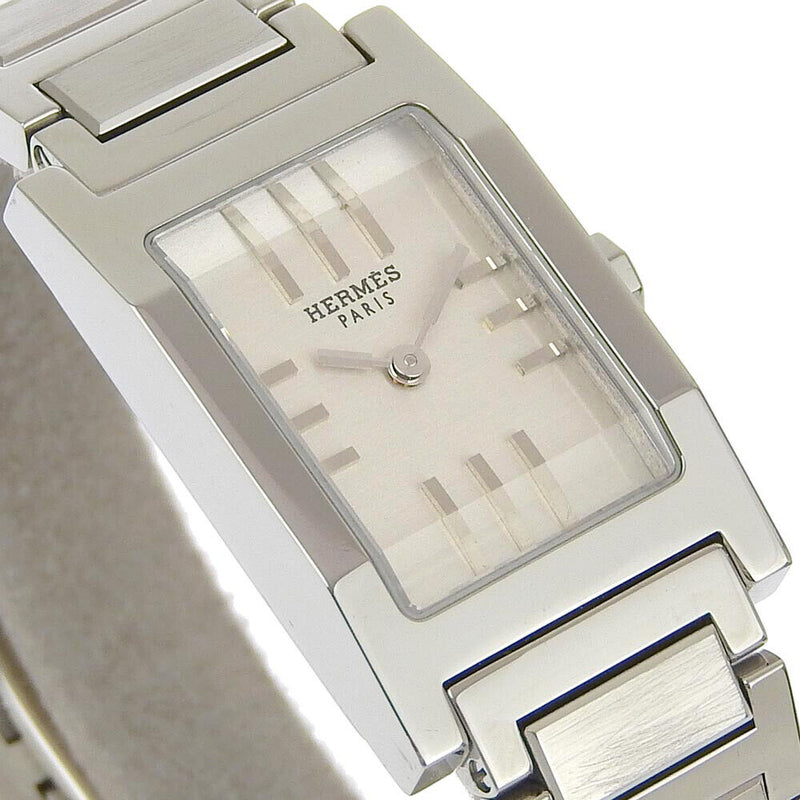 Hermes Tandem Watches Silverdial