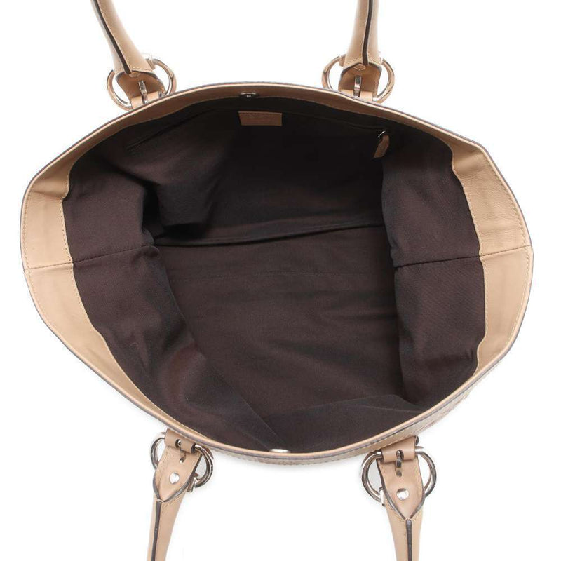 Gucci Horsebit Tote Bag Pvc/Leather