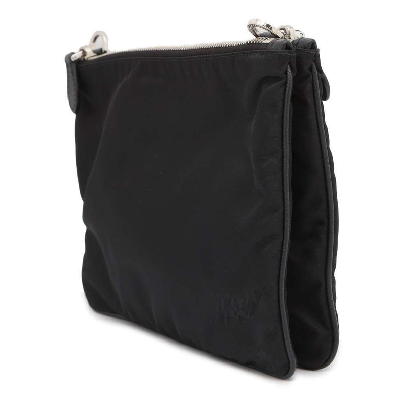 Prada Shoulder Bag Nylon Black