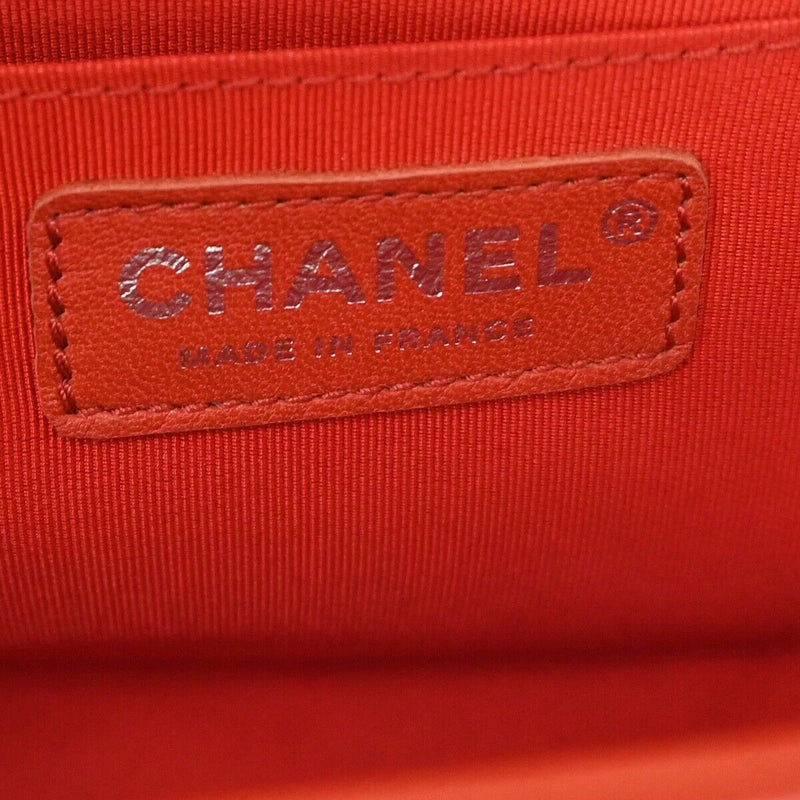 Chanel Boy Cc Logo Chain Shoulder Bag