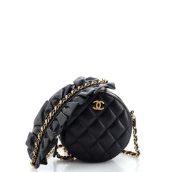 Chanel Romance Round Clutch With Chain