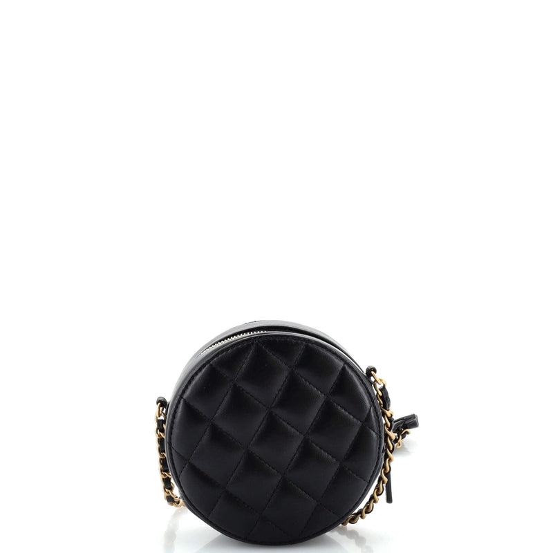 Chanel Romance Round Clutch With Chain