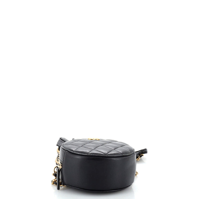 Chanel Romance Round Clutch With Chain