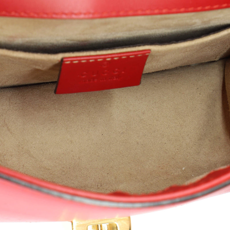 Gucci Sylvie Chain Shoulder Bag Leather