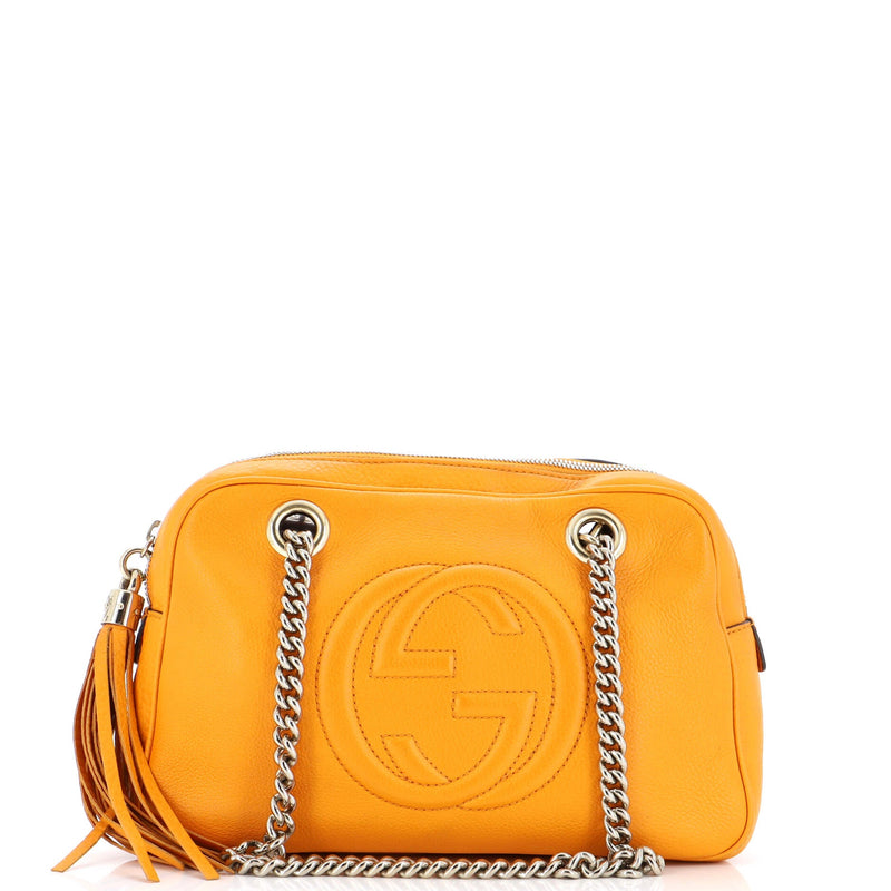 Gucci Soho Chain Zip Shoulder Bag