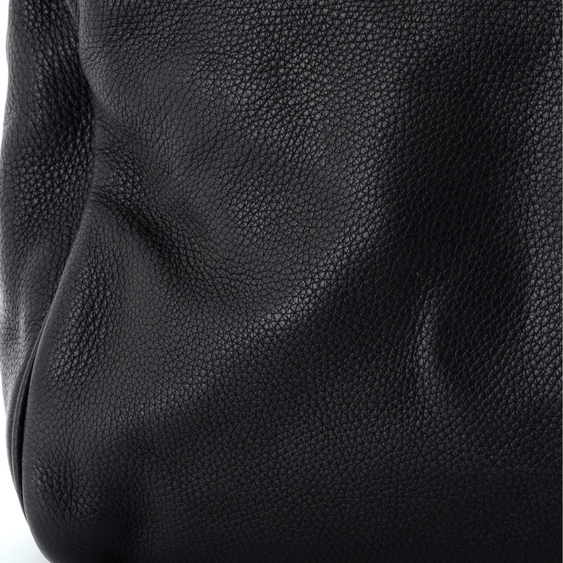 Gucci Bamboo Shopper Boston Bag Leather