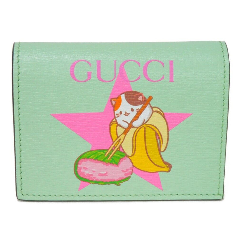 Gucci Bananya Compact Wallet U22Ag