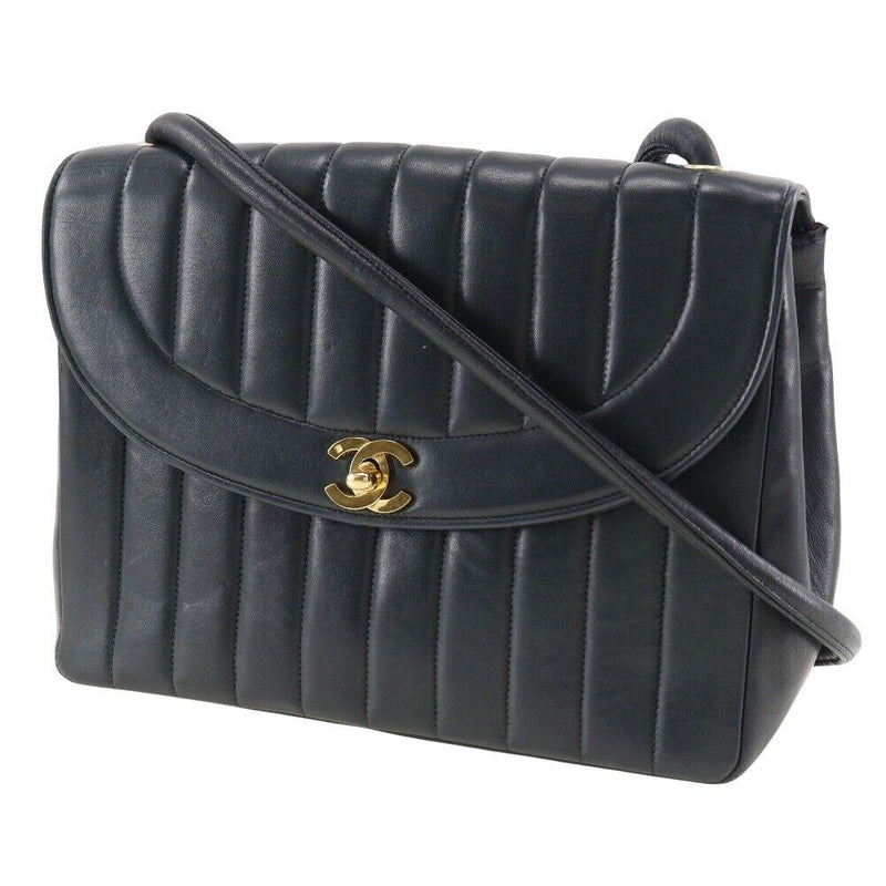 Chanel Shoulder Bag Calfskin Women