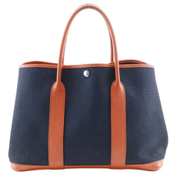 Hermes Garden Party Pm Tote Bag Blue
