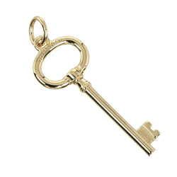 Tiffany&Co. Oval Key Pendant Top K18