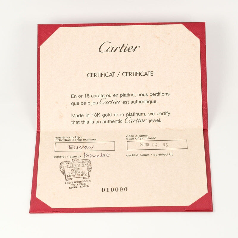 Cartier Baby Love Bracelet Adjustable