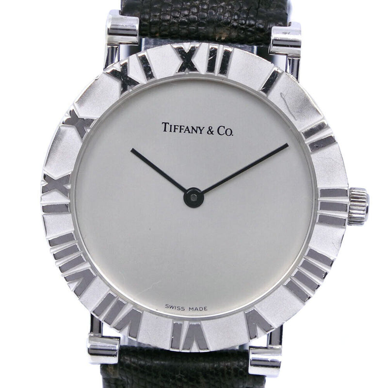Tiffany&Co. Atlas Watches Black/Silver