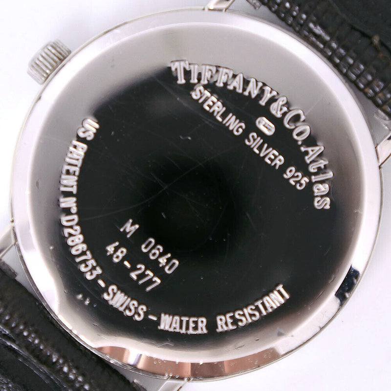Tiffany&Co. Atlas Watches Black/Silver