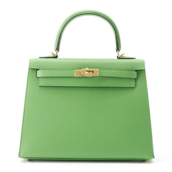 Hermes Kelly Sellier Size 25 Epsom Vert