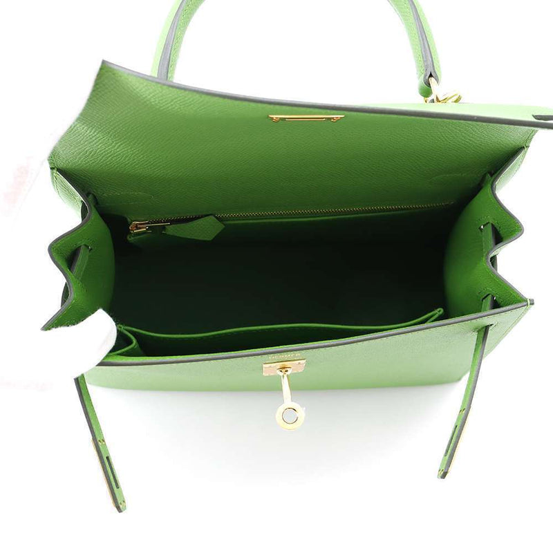 Hermes Kelly Sellier Size 25 Epsom Vert