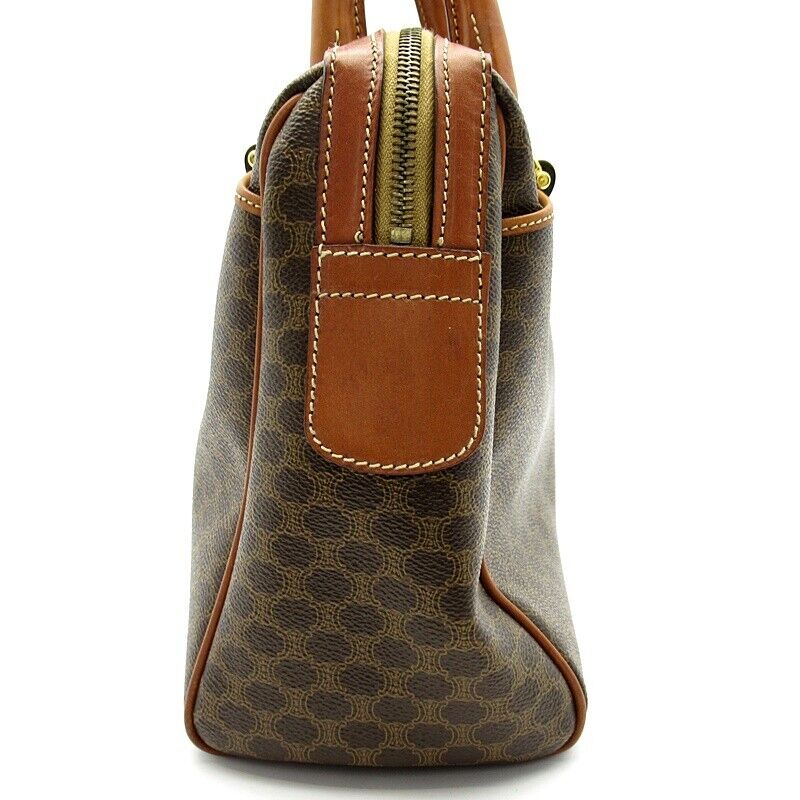 Celine Macadam Handbag Pvc / Leather