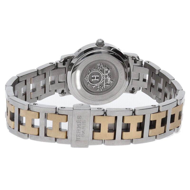 Hermes Clipper Ladies Watch Gold