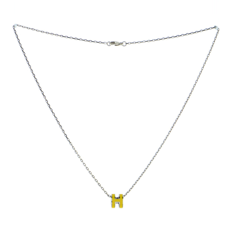 Hermes Pop H Pendant Chain Necklace