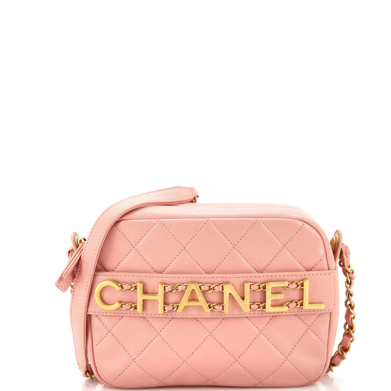 Chanel Logo Enchained Camera Case