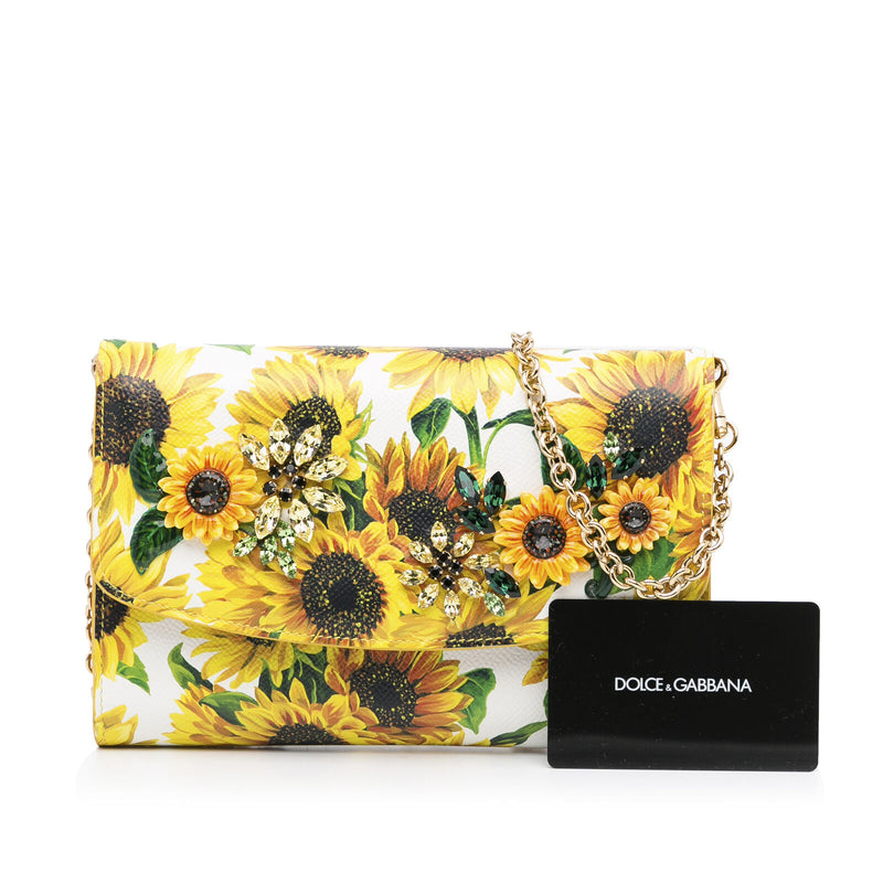 Dolce&Gabbana Sunflower Printed
