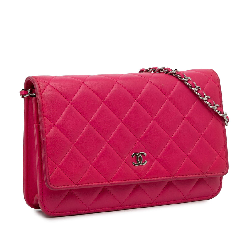 Chanel Classic Lambskin Wallet On