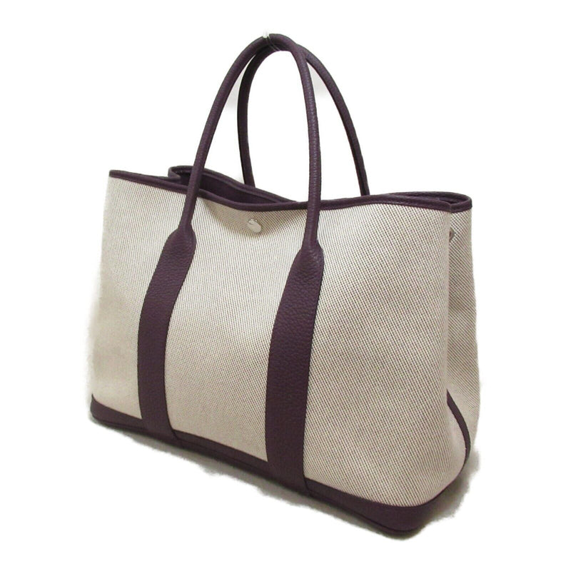 Hermes Garden Party Pm Cassis Tote Bag