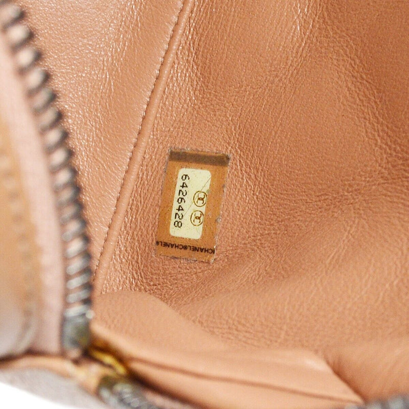 Chanel Brown Caviar Bowling Bag 27