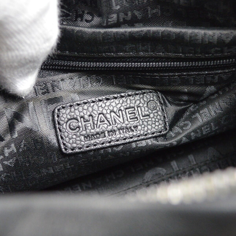 Chanel Black Calfskin 2Way Handbag