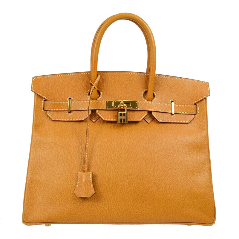 Hermes Natural Sable Ardennes Birkin 35