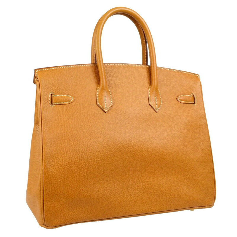 Hermes Natural Sable Ardennes Birkin 35