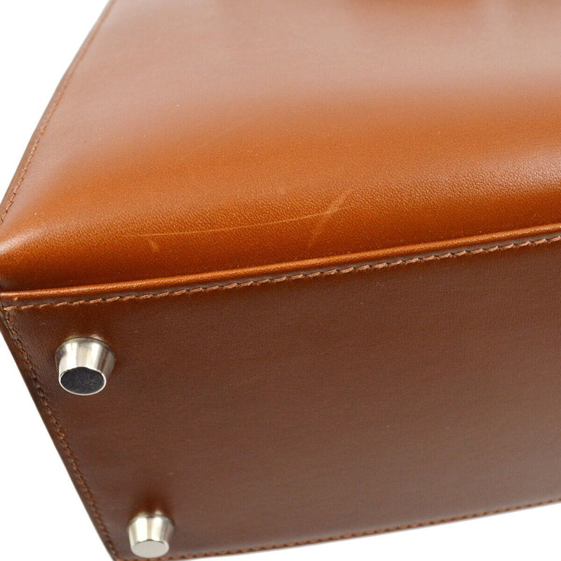 Hermes Brown Box Calf Kelly 32 Sellier