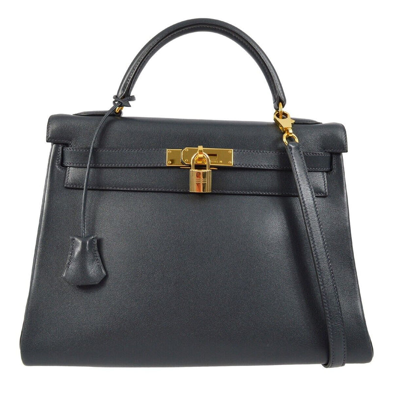 Hermes Blue Indigo Gulliver Kelly 32