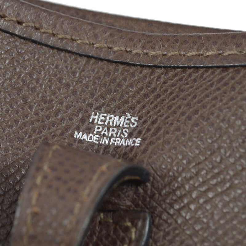 Hermes Chocolat Epsom Evelyne Tpm