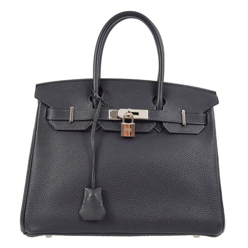 Hermes Blue Indigo Togo Birkin 30