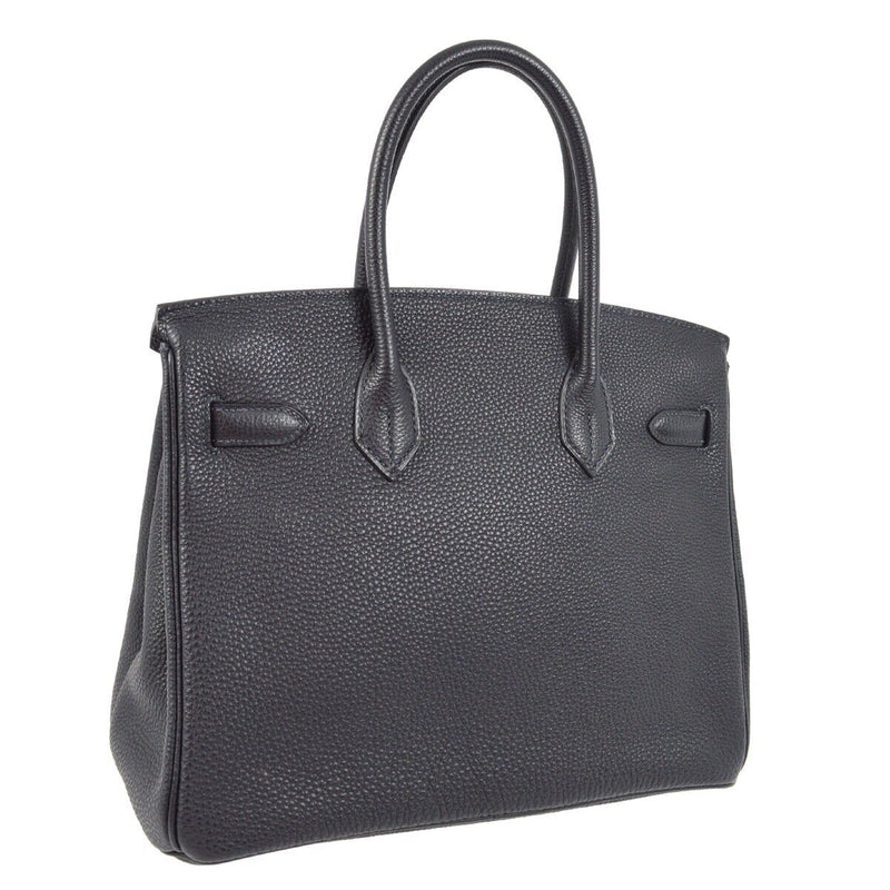 Hermes Blue Indigo Togo Birkin 30