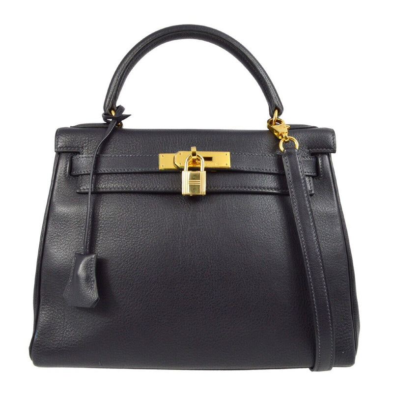 Hermes Navy Taurillon Clemence Kelly 28