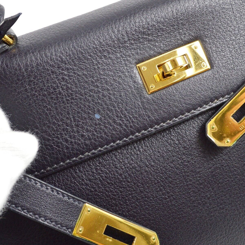 Hermes Navy Taurillon Clemence Kelly 28