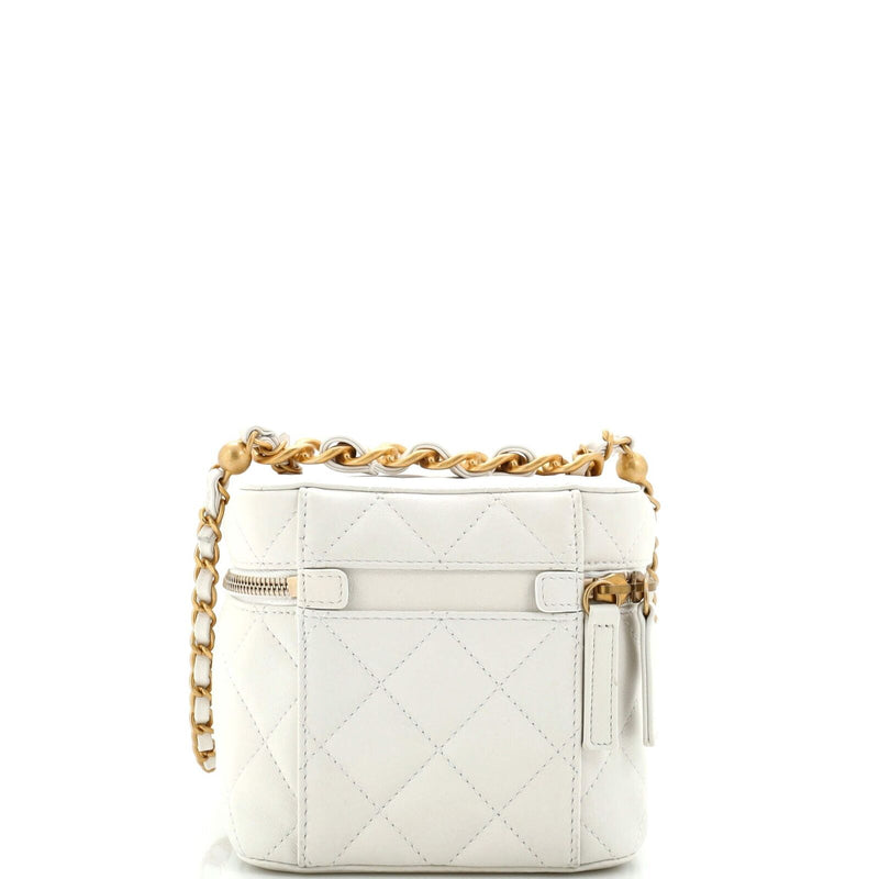 Chanel Chain Bar Vanity Case With