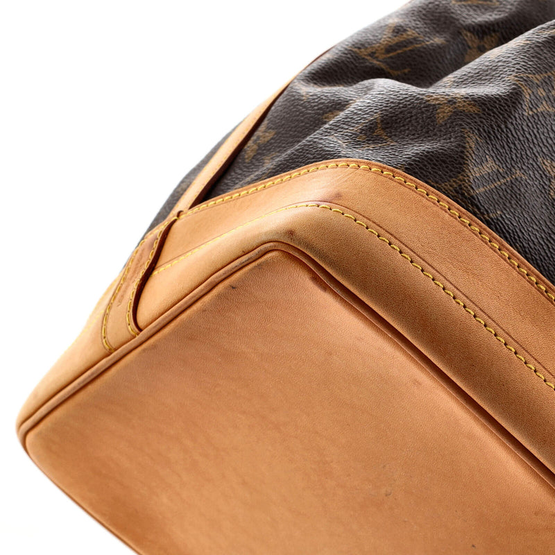 Louis Vuitton Noe Handbag Canvas Large