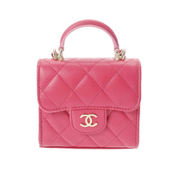 Chanel Matrasse Mini Chain Shoulder Pink