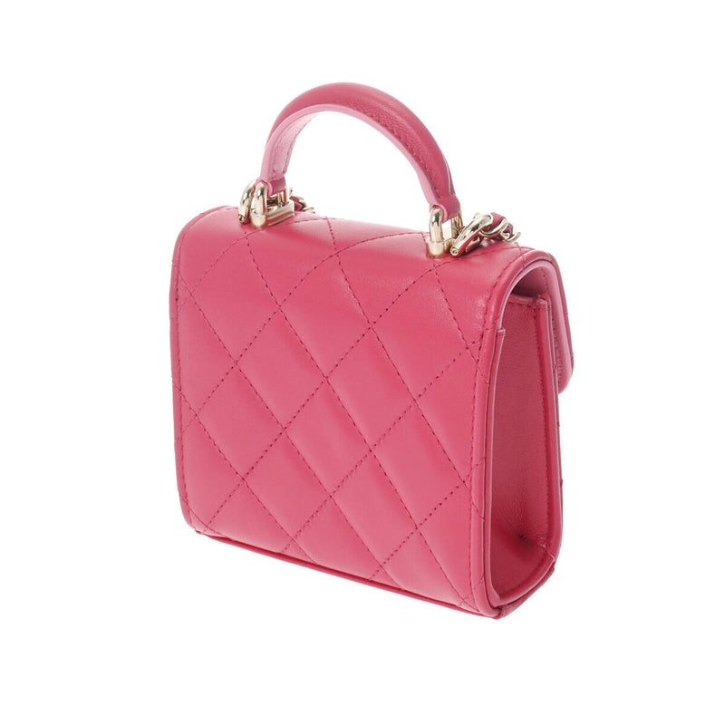 Chanel Matrasse Mini Chain Shoulder Pink