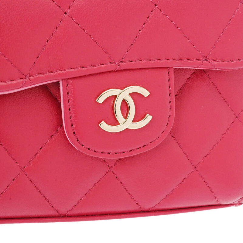 Chanel Matrasse Mini Chain Shoulder Pink