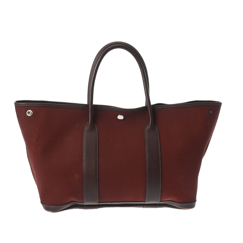 Hermes Garden Party Pm Rouge H Hand Bag