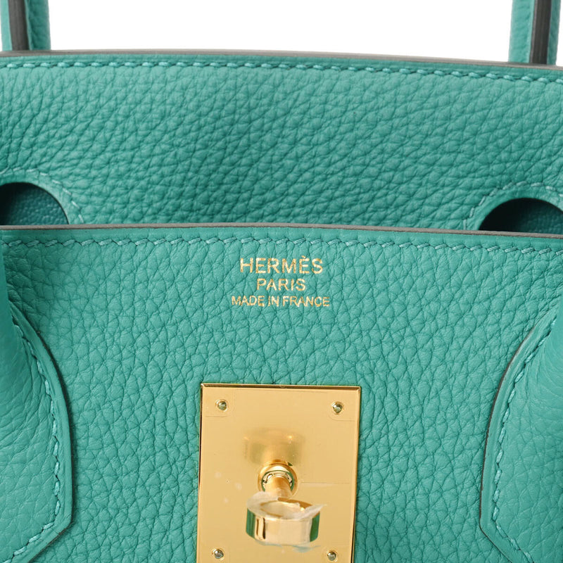 Hermes Birkin 30 Vert Verone - Hand Bag