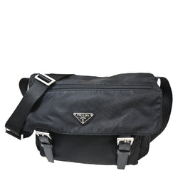 Prada Logo Tessuto Crossbody Shoulder